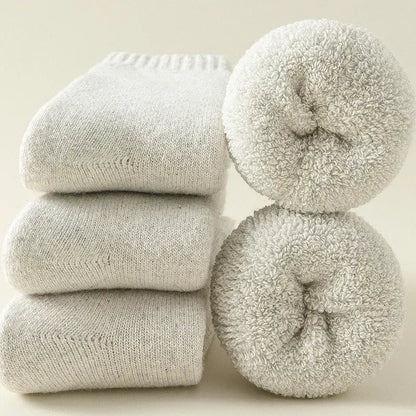 Warm Cable Knit Socks
