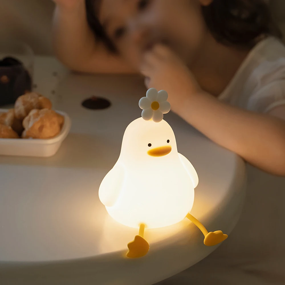 Cute Yellow Duck Desk Lamp