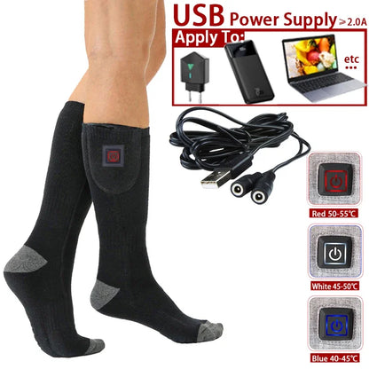 Cozy Heated Socks for Men Women