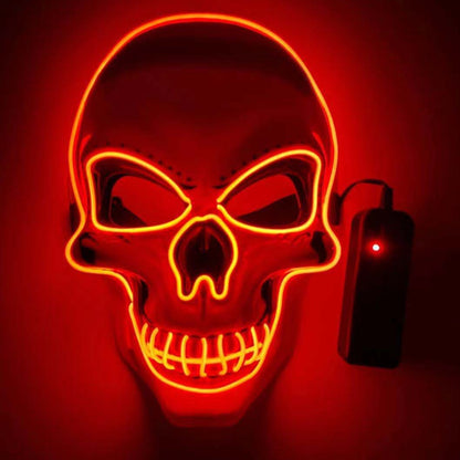 Spooky LED Light Up Mask