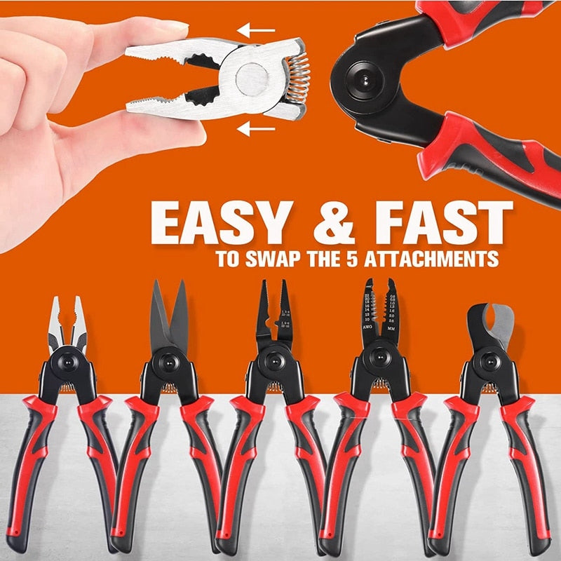 Multi Tool Set 5 in 1 Handy Pocket Kit