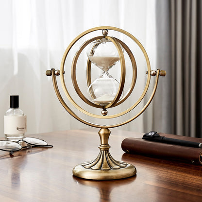 Classic Glass Office Timer Ornament