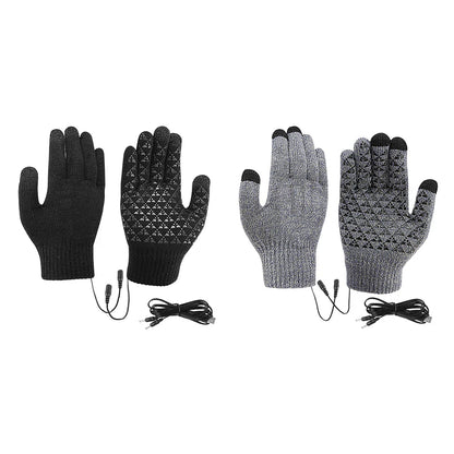 Warm Touchscreen Winter Cycling Gloves with USB Charging