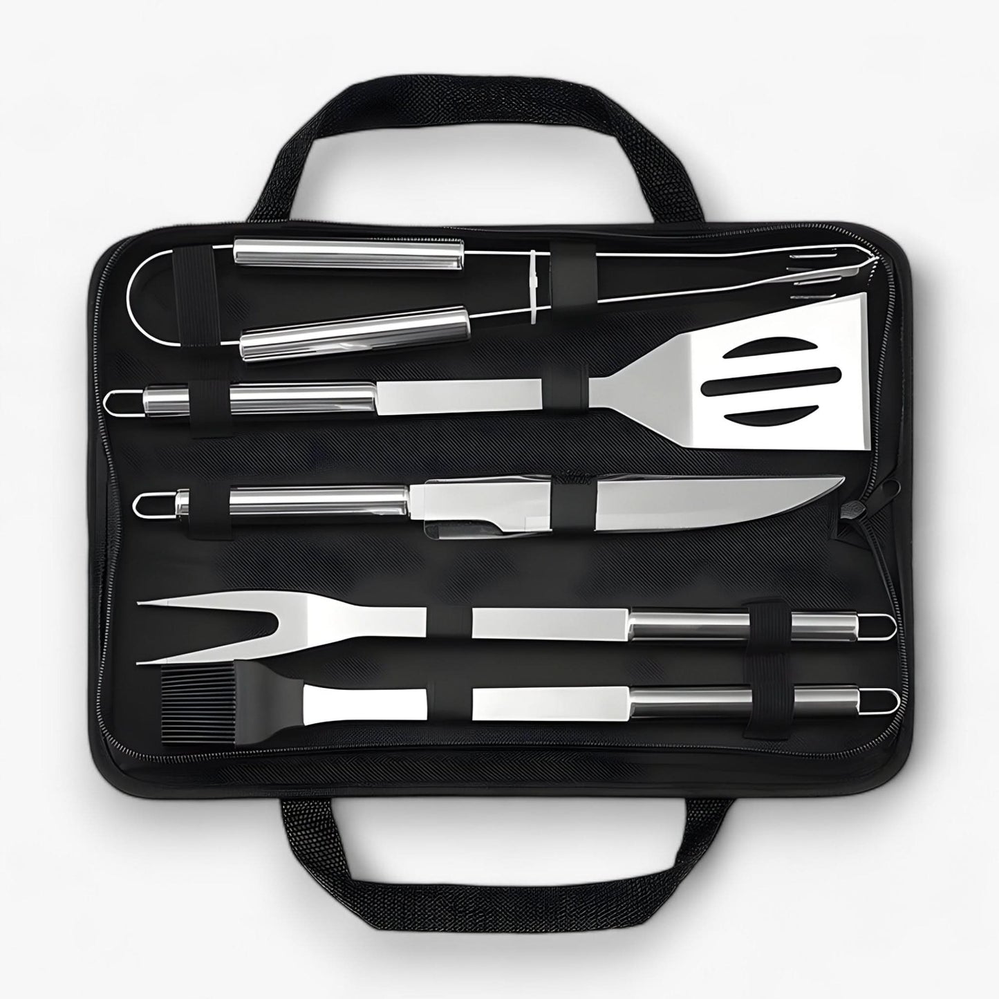 Complete Grill Tool Set with Storage Box
