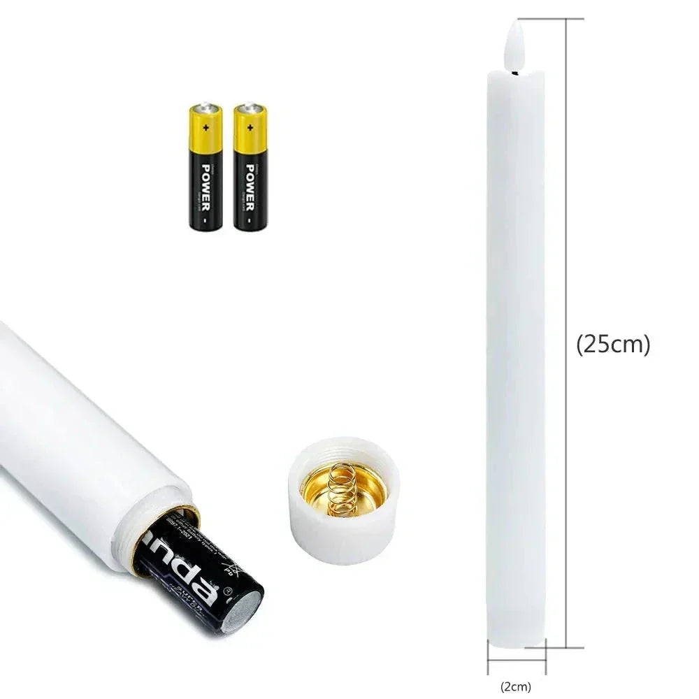 Realistic Flameless LED Candle Set