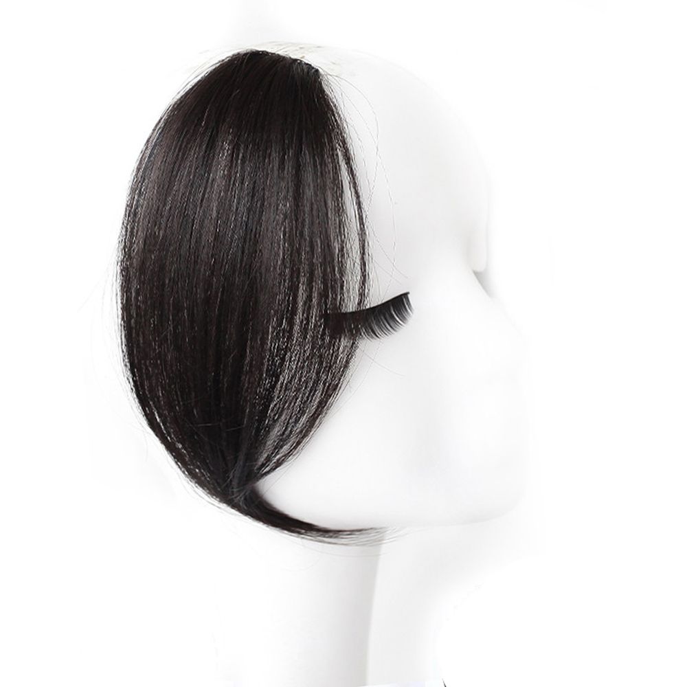Easy Clip On Realistic Fake Fringe Hair Bangs