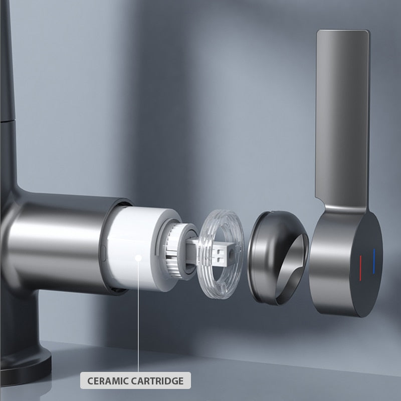 Modern Touchless Kitchen Faucet
