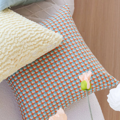 Vibrant Decorative Pillow in Scandinavian Style