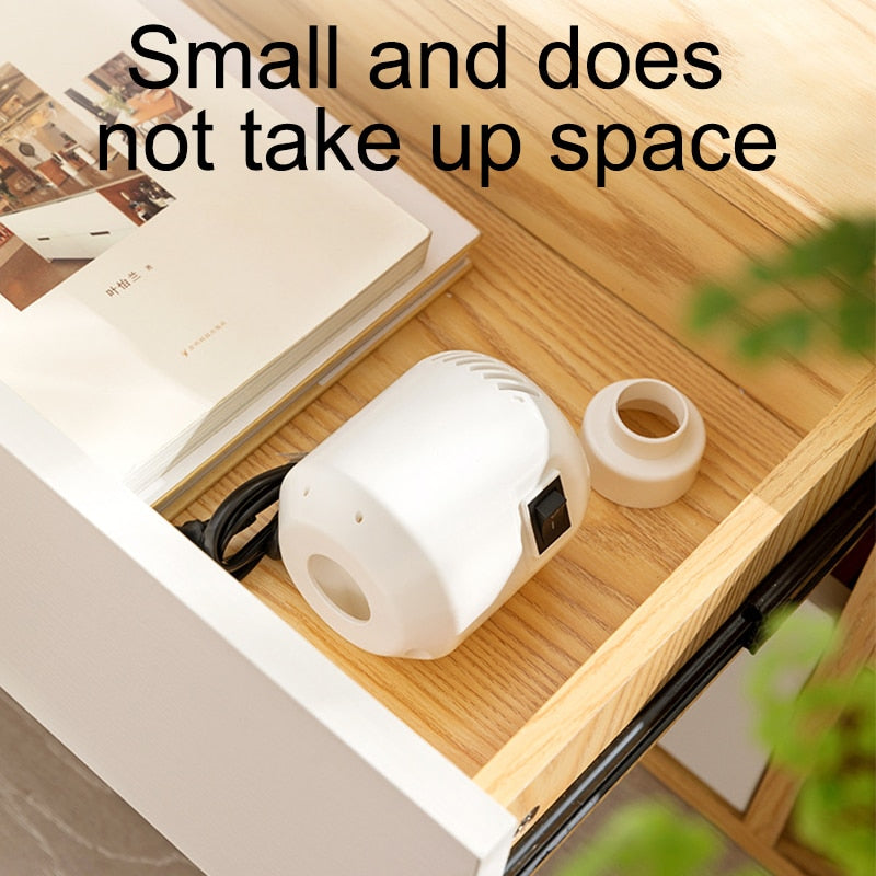 Compact Storage Bag with Portable Vacuum Sealer