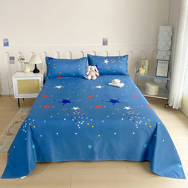 Comfortable Floral Pattern Bed Sheet Set