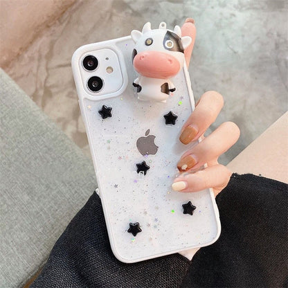 Clear Glow Animal iPhone Case