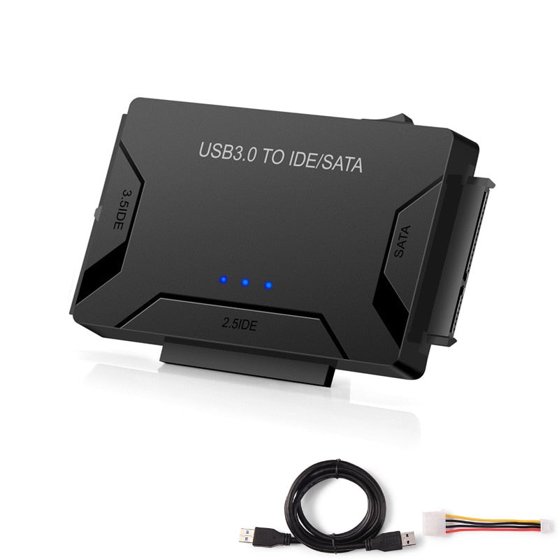 Fast USB 3.0 Hard Drive Converter Cable - Luxicro