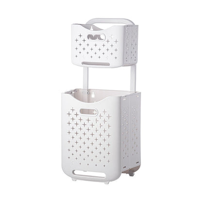 Space Saving Storage Shelf Organizer Basket