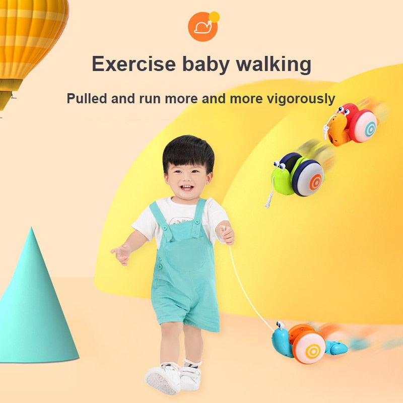 Colorful Learning Snail Toy for Children