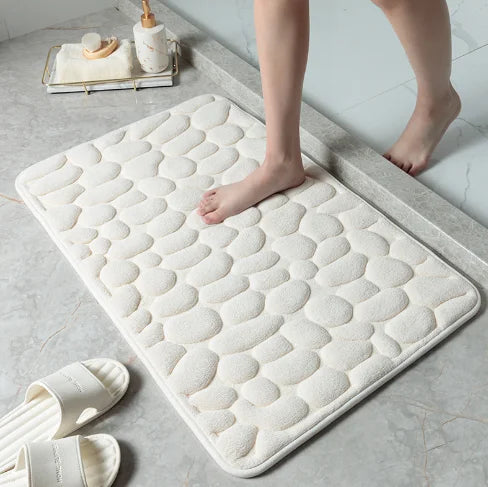 Non Slip Bath Mat with Cushioned Foam Top