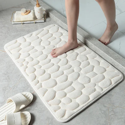 Non Slip Bath Mat with Cushioned Foam Top