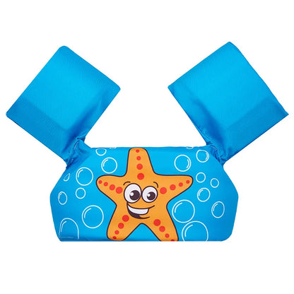 Kids Swim Vest with Arm Floats Adjustable Life Jacket