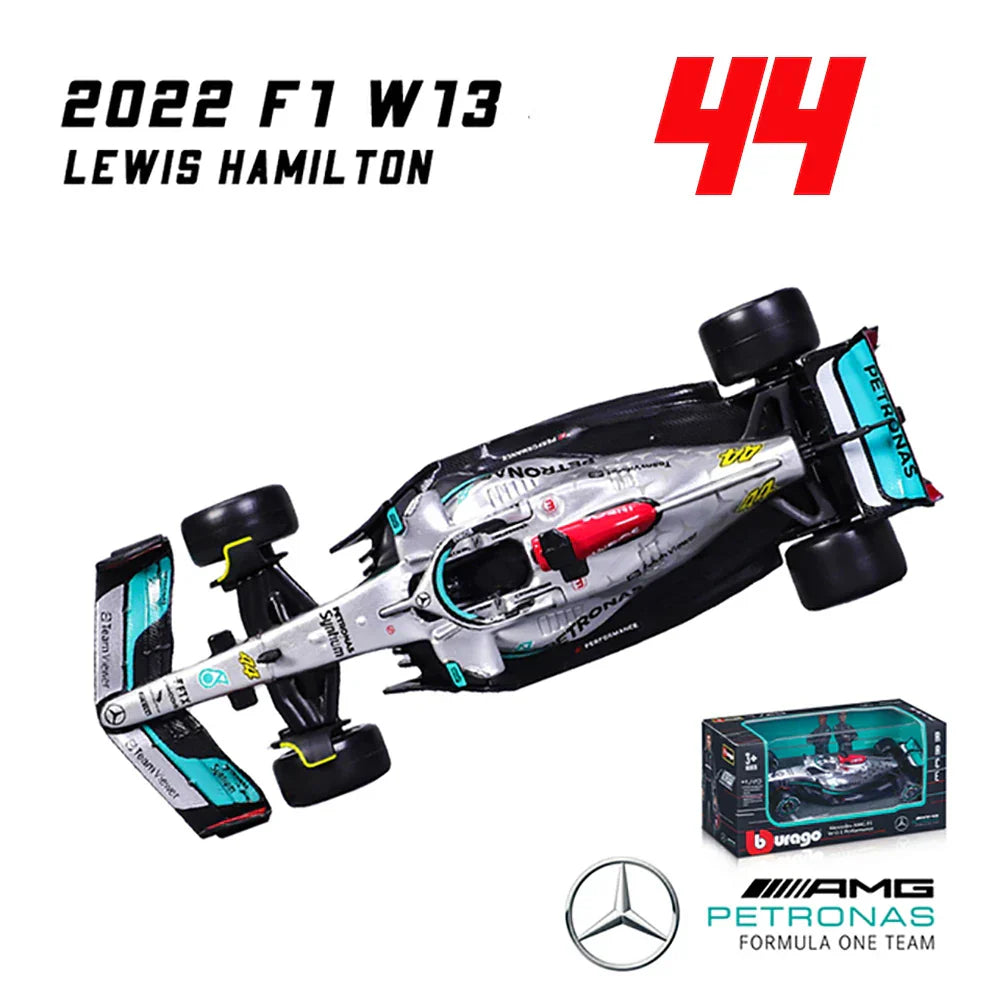Detailed F1 Car Model 1:43 Scale Collectible Replica