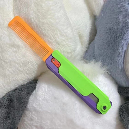 Compact Portable Folding Hair Comb