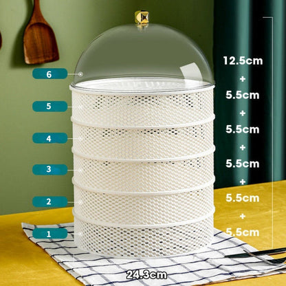 Clear Adjustable Plastic Food Storage Lid