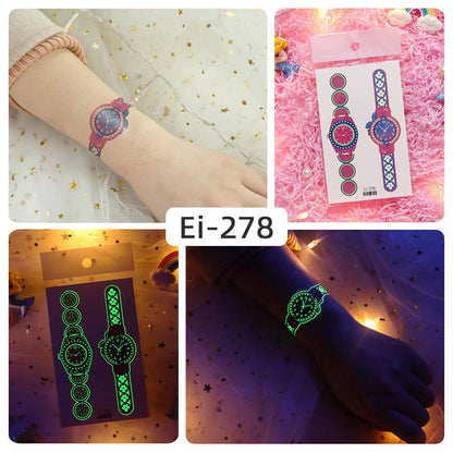 Shiny Style Watch Temporary Tattoo