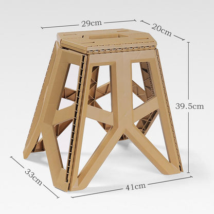 Portable Collapsible Outdoor Camp Stool - Luxicro