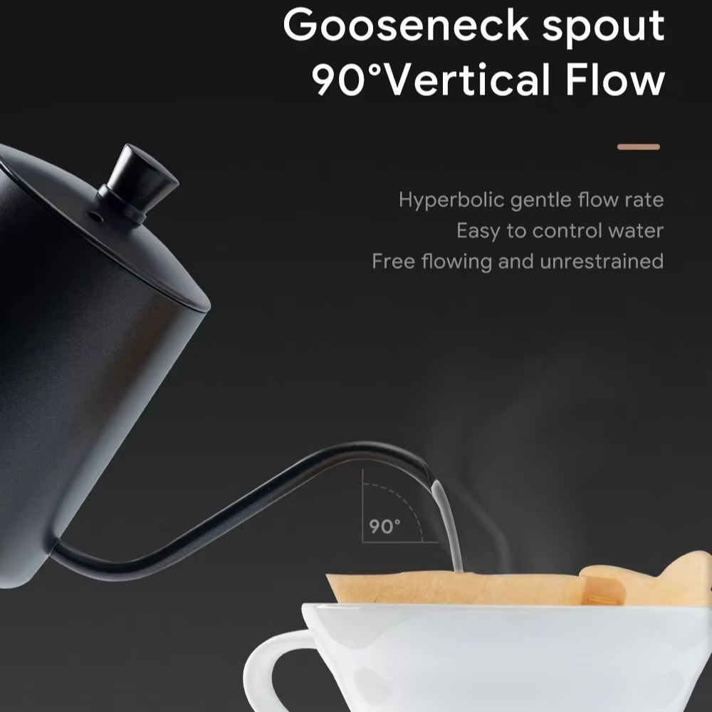 Durable Stainless Steel Home Coffee Kettle