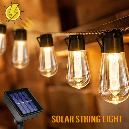 Weatherproof Garden Solar Fairy String Lights
