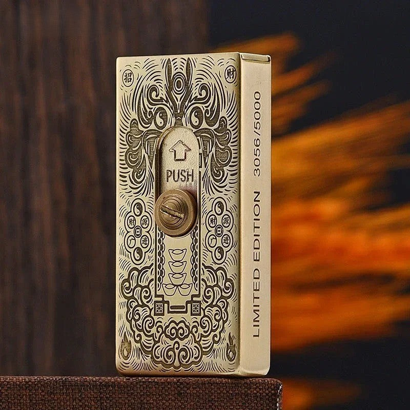 Compact Refillable Gas Pocket Lighter - Luxicro