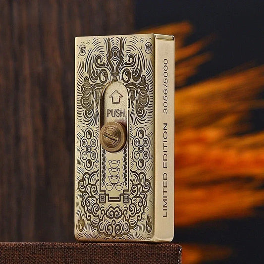 Compact Refillable Gas Pocket Lighter - Luxicro
