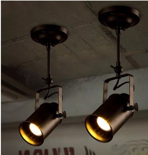 Classic Metal Pendant Lamp With Crystal Glass Shade