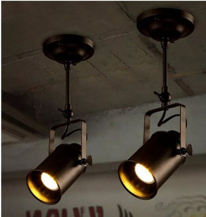 Classic Metal Pendant Lamp With Crystal Glass Shade