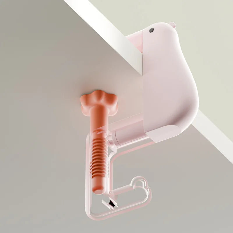 Sturdy Space Saving Under Desk Hooks