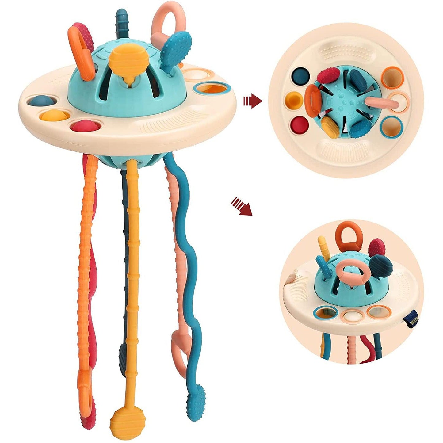 Soft Silicone Baby Teether Toy