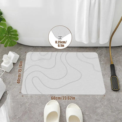 Grip Stone Design Bath Mat