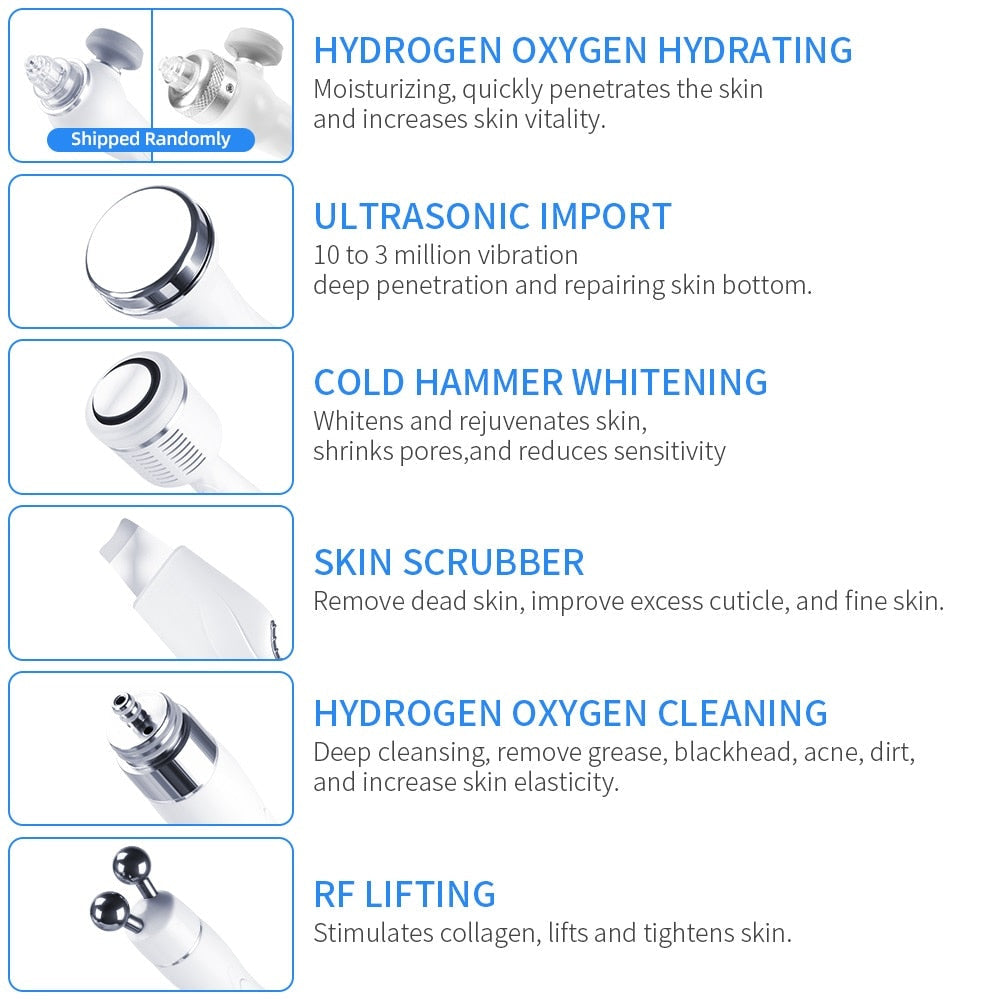 Advanced 6-in-1 Facial Spa Machine for Home Use