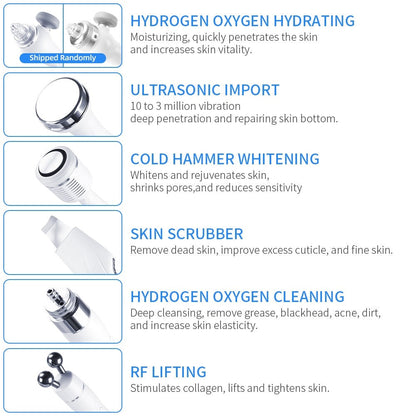 Advanced 6-in-1 Facial Spa Machine for Home Use