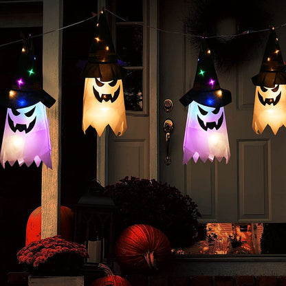 Spooky Hanging Ghost Decor Lamp