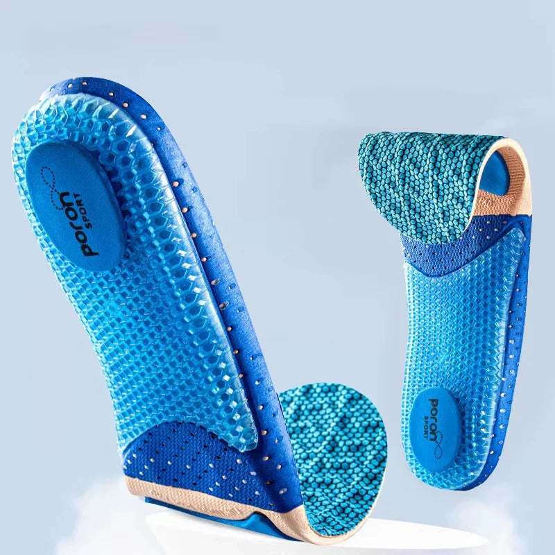 Comfortable Shoe Insoles with Arch Support and Cushioning - Luxicro