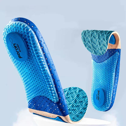 Comfortable Shoe Insoles with Arch Support and Cushioning - Luxicro
