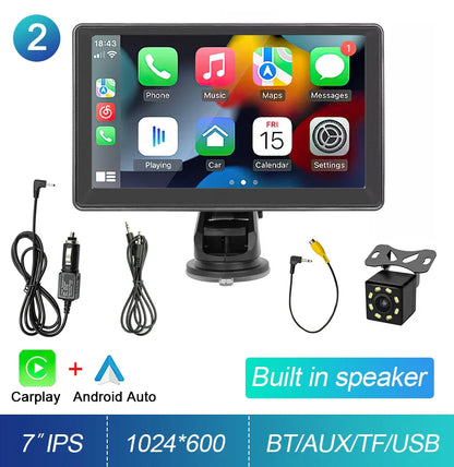 7 Inch Touch Screen Car Radio with GPS and WiFi