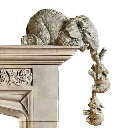 Adorable Elephant Figurine Home Decoration