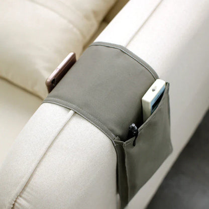 Cotton Bedside Storage Organizer with Pockets
