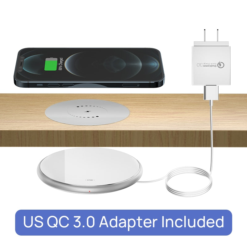 Slim Wireless Phone Charging Station