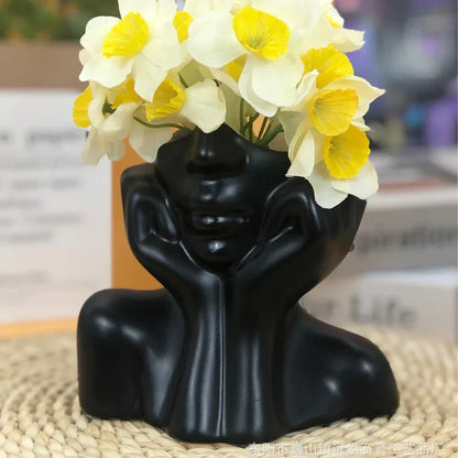Colorful Flower Planter Pot Decor