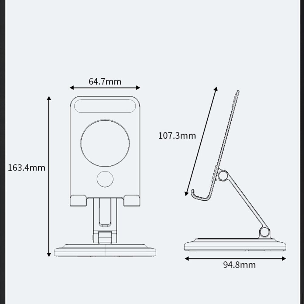 Adjustable Wooden Phone Stand Holder