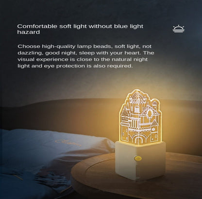 Bright 3D LED Rechargeable Night Light