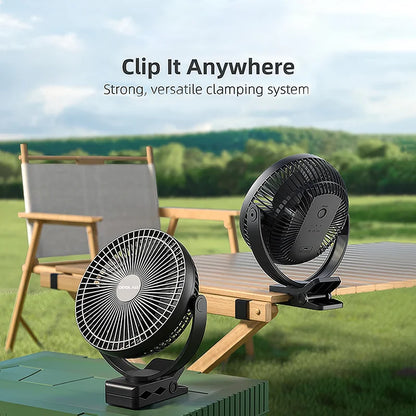 Portable Rechargeable Stroller Fan