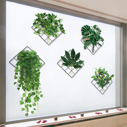 Natural Leaf Pattern Wall Sticker Decal