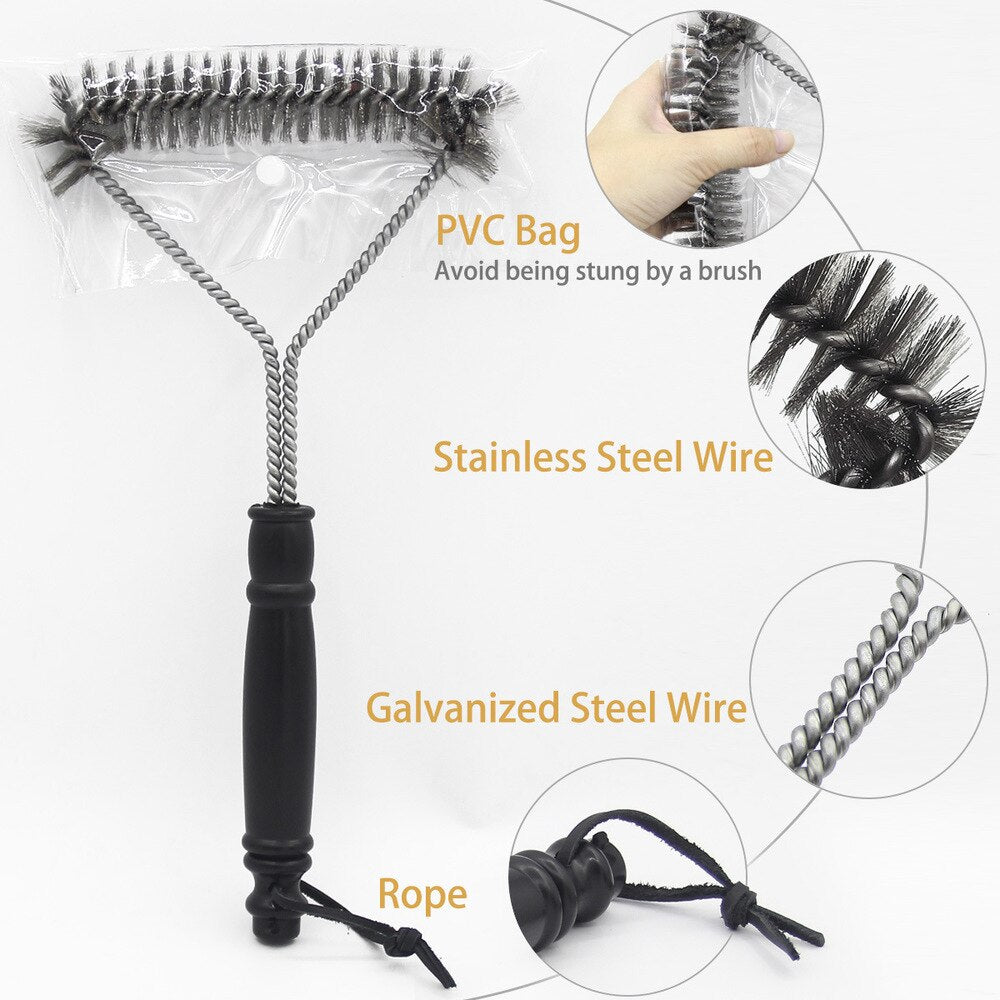 Heavy Duty Metal BBQ Brush Cleaner
